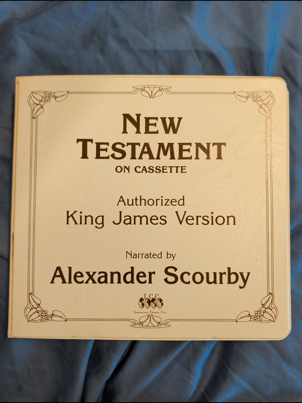 King James Alexander Scourby New Testament Bible Cassette Vintage Audio Tapes